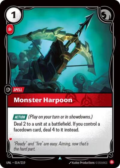 Monster Harpoon 014/219