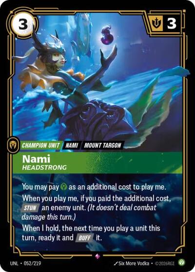 Nami, Headstrong 052/219