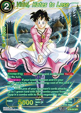 Videl, Hates to Lose BT30-054