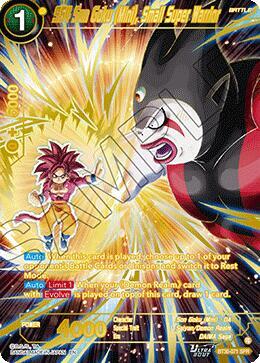 SS4 Son Goku (Mini), Small Super Warrior BT30-071