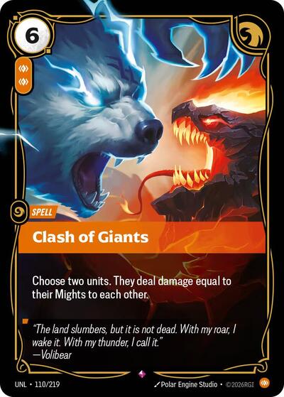 Clash of Giants 110/219
