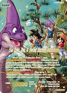 Son Goku, Pan, & Trunks // Son Goku, Pan, & Trunks, Exciting Adventures BT30-108