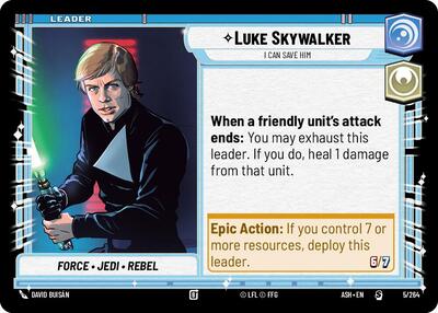 Luke Skywalker, I Can Save Him 