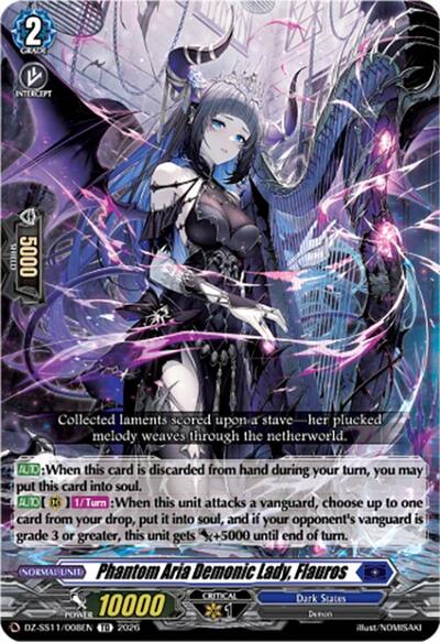 Phantom Aria Demonic Lady, Flauros [D-Format] DZ-SS11/008EN