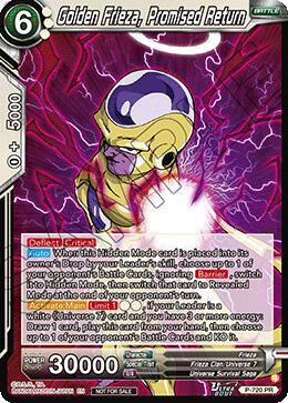 Golden Frieza, Promised Return