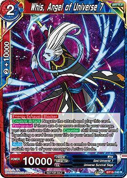 Whis, Angel of Universe 7 BT16-140