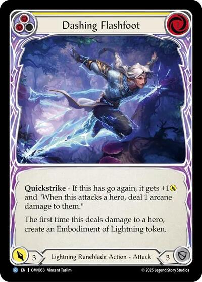 Dashing Flashfoot — Omens of the Third Age