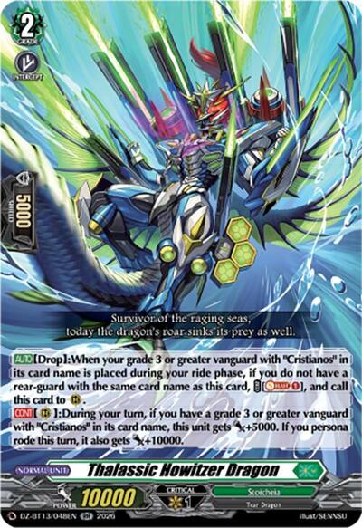 Thalassic Howitzer Dragon [D-Format] DZ-BT13/048EN
