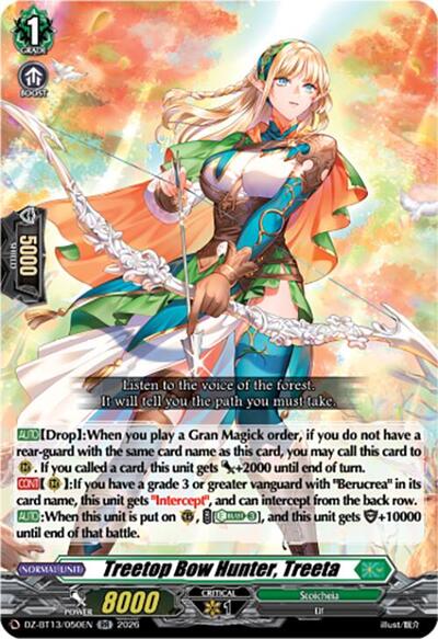 Treetop Bow Hunter, Treeta [D-Format] DZ-BT13/050EN