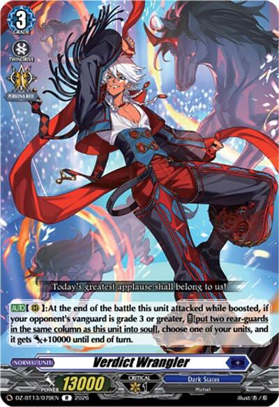 Verdict Wrangler [D-Format] DZ-BT13/079EN