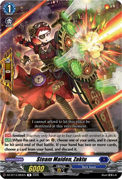 Steam Maiden, Zaktu [D-Format] DZ-BT13/083EN