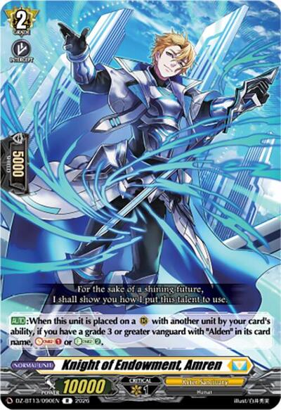 Knight of Endowment, Amren [D-Format] DZ-BT13/090EN