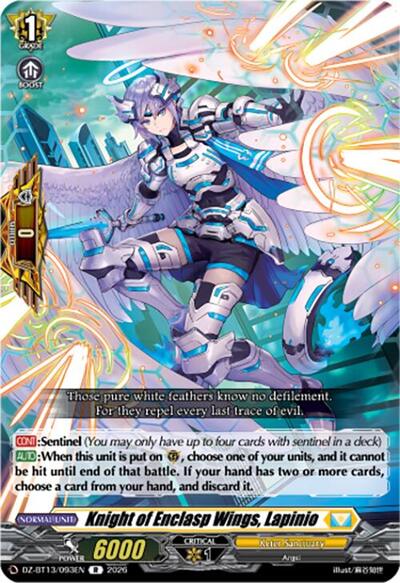 Knight of Enclasp Wings, Lapinio [D-Format] DZ-BT13/093EN