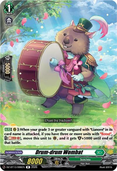 Drum-drum Wombat [D-Format] DZ-BT13/096EN