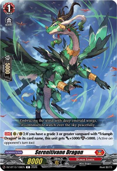 Serenitivane Dragon [D-Format] DZ-BT13/108EN