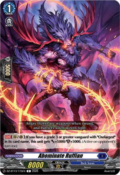 Abominate Ruffian [D-Format] DZ-BT13/115EN