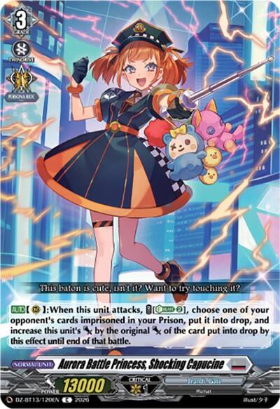 Aurora Battle Princess, Shocking Capucine [D-Format] DZ-BT13/120EN
