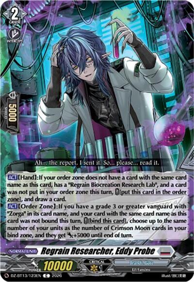 Regrain Researcher, Eddy Probe [D-Format] DZ-BT13/123EN