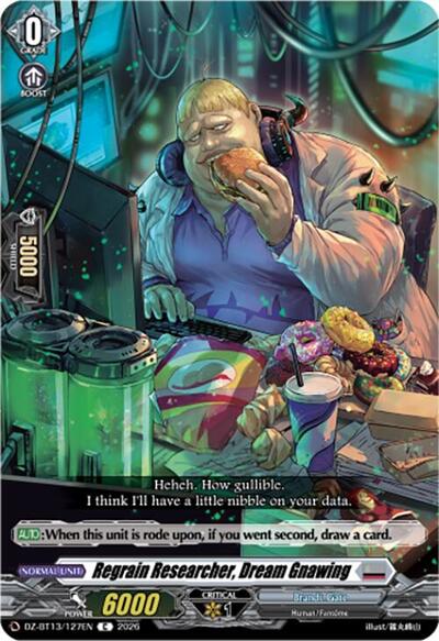 Regrain Researcher, Dream Gnawing [D-Format] DZ-BT13/127EN