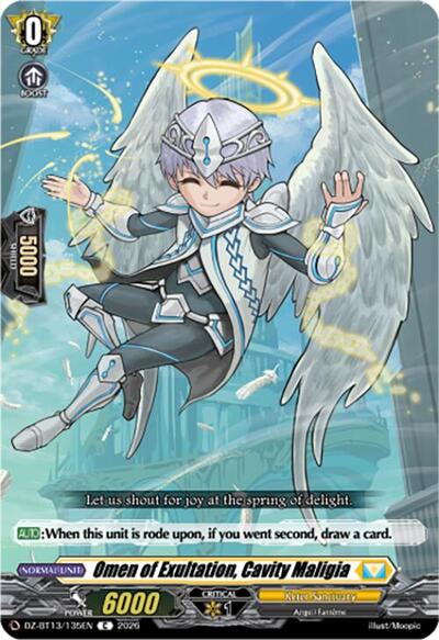 Omen of Exultation, Cavity Maligia [D-Format] DZ-BT13/135EN