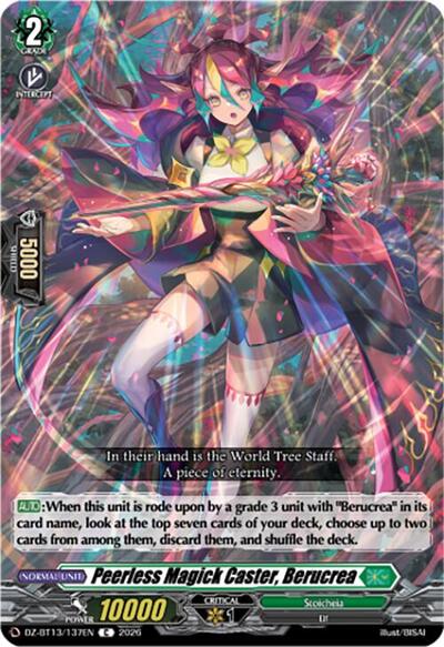 Peerless Magick Caster, Berucrea [D-Format] DZ-BT13/137EN