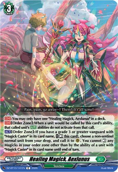 Healing Magick, Aexlunus [D-Format] DZ-BT13/141EN