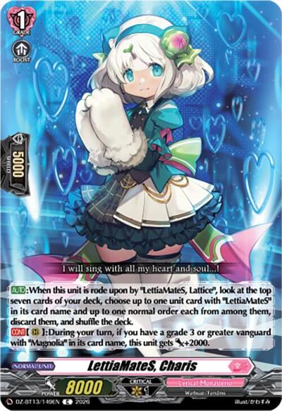 LettiaMateS, Charis [D-Format] DZ-BT13/149EN