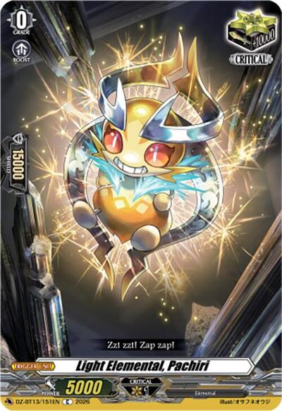 Light Elemental, Pachiri [D-Format] DZ-BT13/151EN