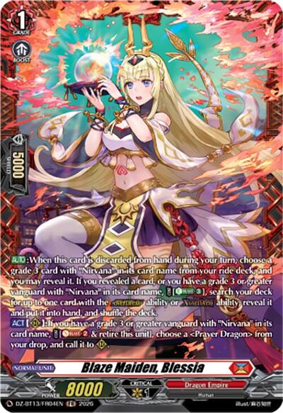 Blaze Maiden, Blessia [D-Format] DZ-BT13/FR04EN