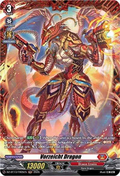 Vorzeicht Dragon [D-Format] DZ-BT13/FR05EN