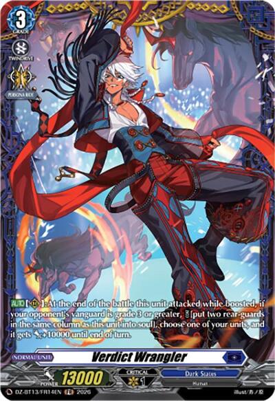 Verdict Wrangler [D-Format] DZ-BT13/FR14EN