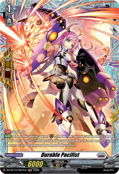 Durable Pacifist [D-Format] DZ-BT13/FR27EN