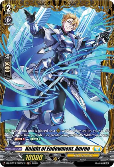 Knight of Endowment, Amren [D-Format] DZ-BT13/FR33EN