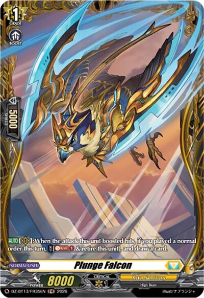 Plunge Falcon [D-Format] DZ-BT13/FR35EN