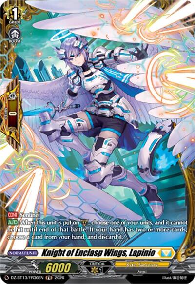Knight of Enclasp Wings, Lapinio [D-Format] DZ-BT13/FR36EN