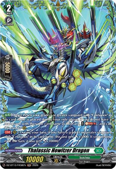 Thalassic Howitzer Dragon [D-Format] DZ-BT13/FR38EN