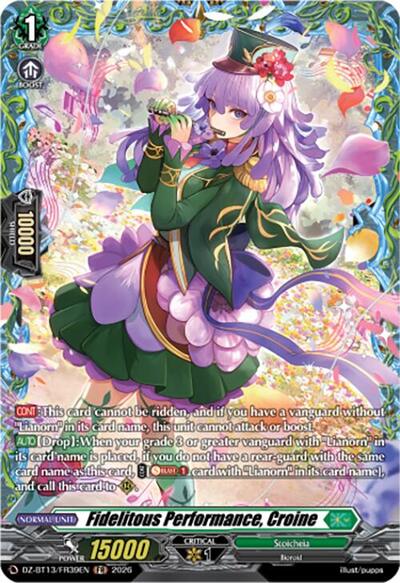 Fidelitous Performance, Croine [D-Format] DZ-BT13/FR39EN