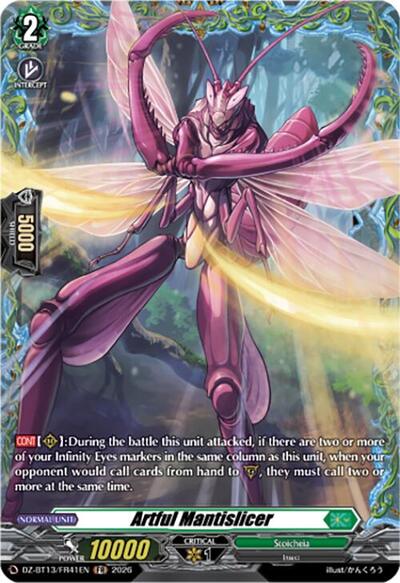 Artful Mantislicer [D-Format] DZ-BT13/FR41EN