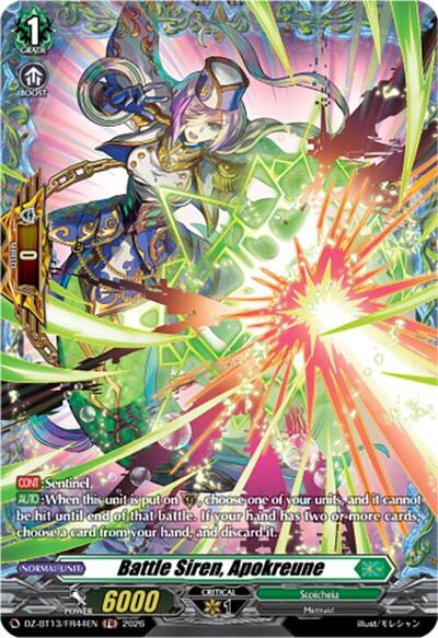 Battle Siren, Apokreune [D-Format] DZ-BT13/FR44EN