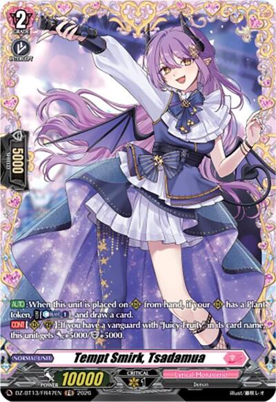 Tempt Smirk, Tsadamua [D-Format] DZ-BT13/FR47EN