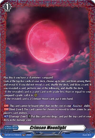 Crimson Moonlight [D-Format] DZ-BT13/FR55EN
