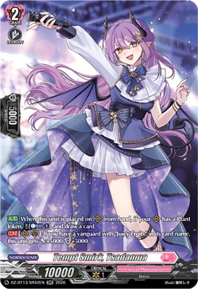 Tempt Smirk, Tsadamua [D-Format] DZ-BT13/SR42EN