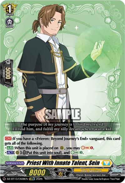 Priest With Innate Talent, Sein [D-Format] DZ-BT13/EX08EN