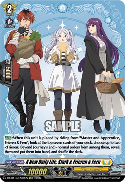 A New Daily Life, Stark & Frieren & Fern [D-Format] DZ-BT13/EX09EN