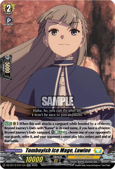 Tomboyish Ice Mage, Lawine [D-Format] DZ-BT13/EX11EN