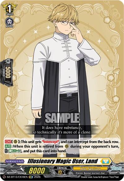 Illusionary Magic User, Land [D-Format] DZ-BT13/EX16EN