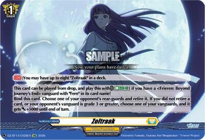 Zoltraak [D-Format] DZ-BT13/EX28EN