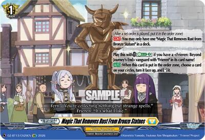 Magic That Removes Rust From Bronze Statues [D-Format] DZ-BT13/EX29EN