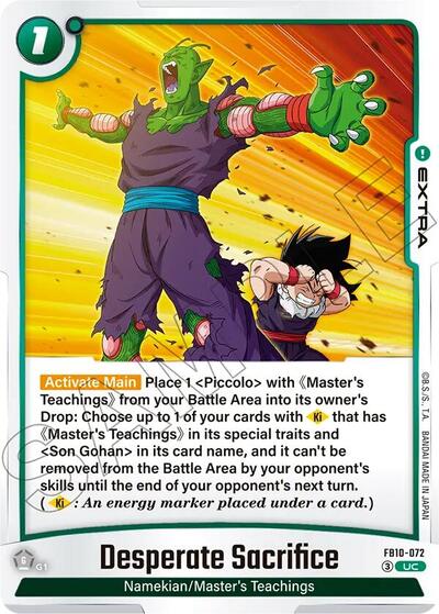 Desperate Sacrifice (FB10-072) [Fusion World] 