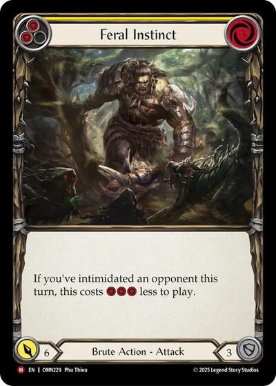 Feral Instinct — Omens of the Third Age